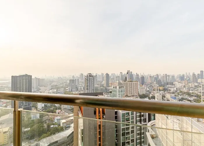 Apartment Super View Room, Swimming Pool,gym,150m Walk To Bts *
