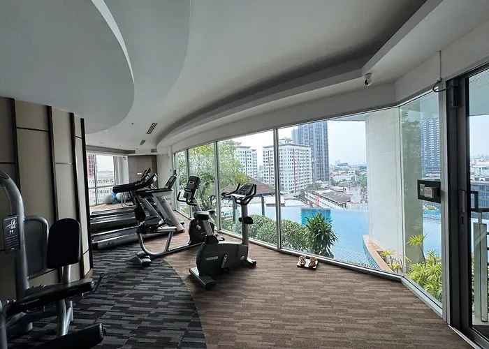 Apartment Super View Room, Swimming Pool,gym,150m Walk To Bts *