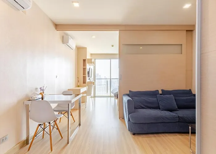 Apartment Super View Room, Swimming Pool,gym,150m Walk To Bts *
